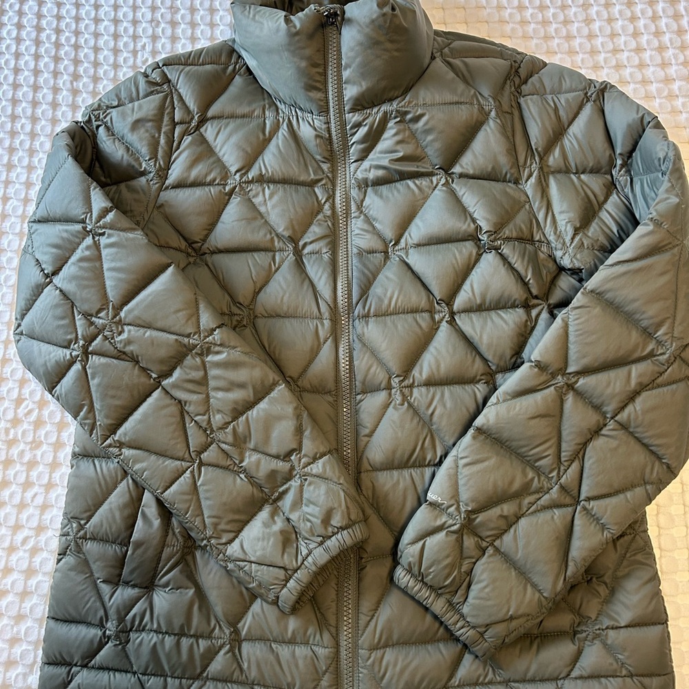 Eddie Bauer Quilted Jacket in Dark Green